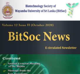 ‘BitSoc News’ (Vol 12 – Issue II – October 2020)