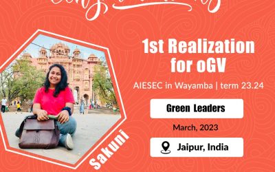 Congratulations Sakuni and Damasara Been Selected from AIESEC in WUSL to the “Green Leaders” Climate Action Project at Jaipur, India