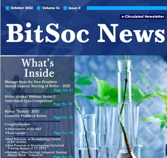 Bitsoc Newsletter – Oct 2022