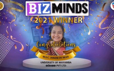 Congratulations!  Ms. Chaya Janani De Silva from FAPM Won 1st Place at the “Biz-Minds” Inter-University Competition, 2021