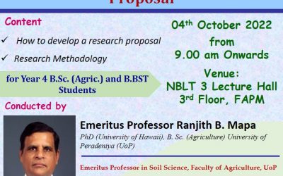 AHEAD EIEL Workshop on Writing an Effective Research Proposal