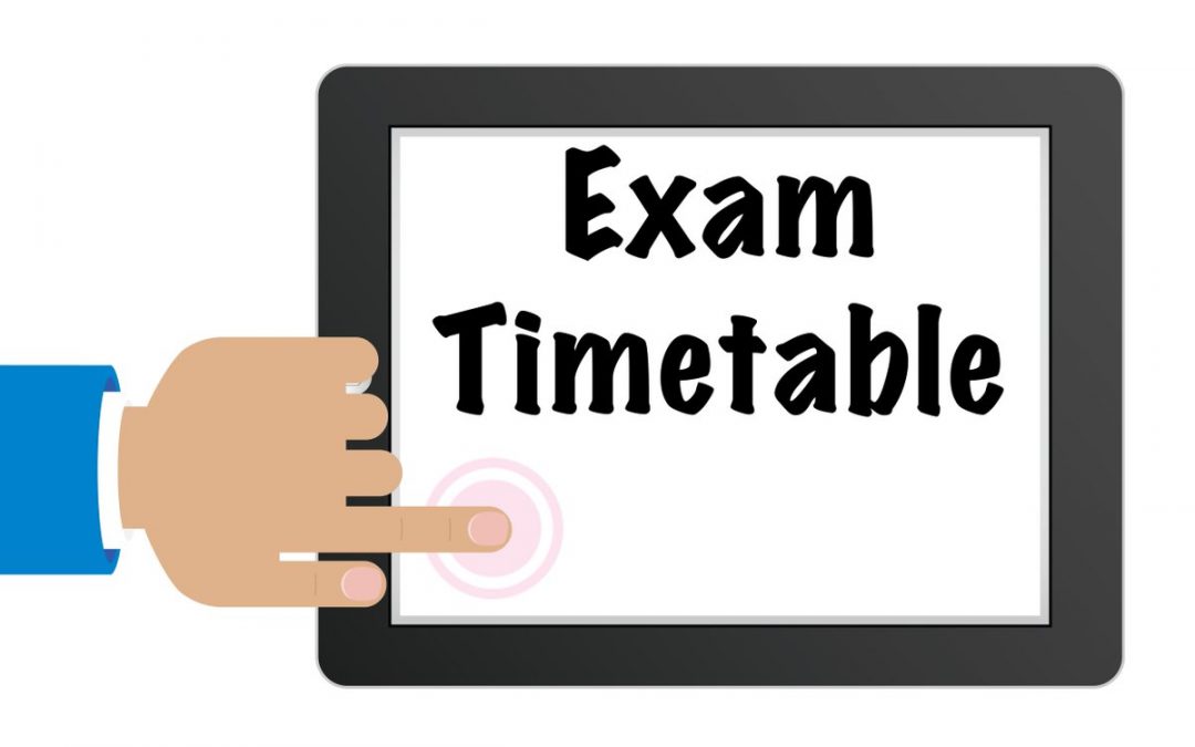 Examination Timetable – Year 4 Semester 1 Examination (October/ 2022)